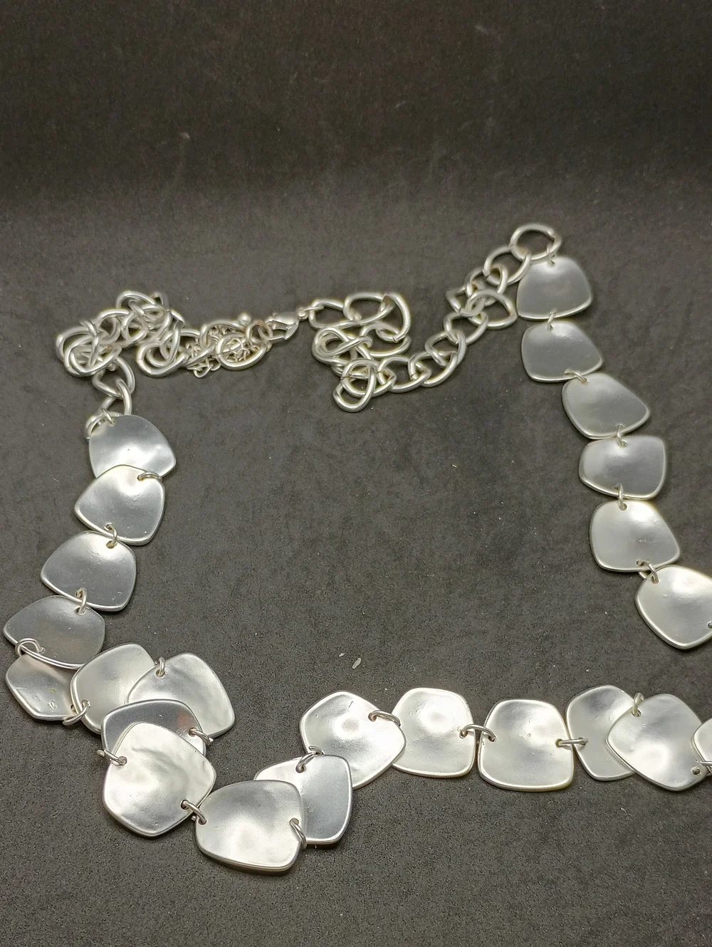 Silver Link Petal Belt - Size Small